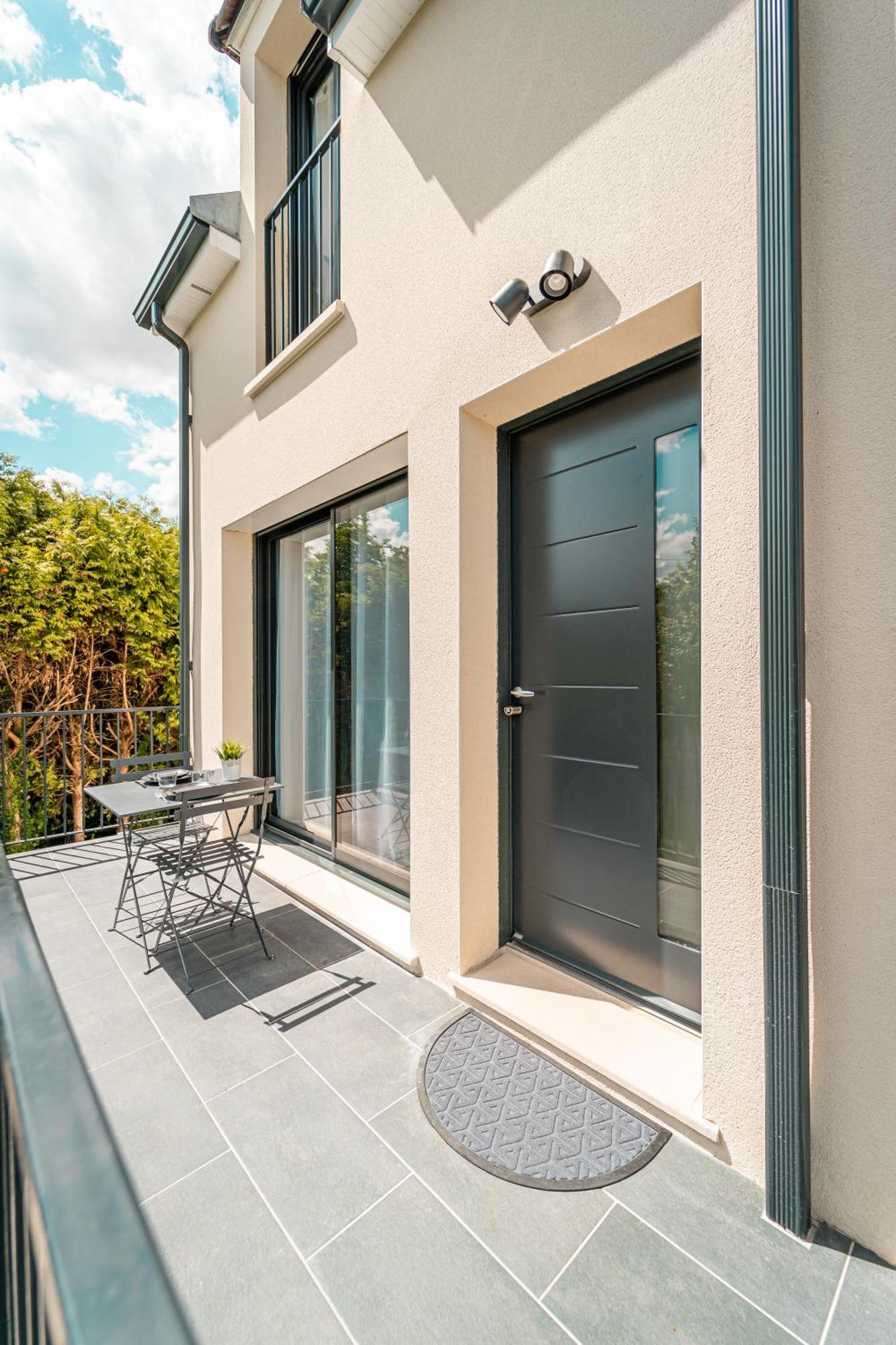 Le Cool Plex Duplex Avec Jardin, Disney 10Mn Esbly Luaran gambar