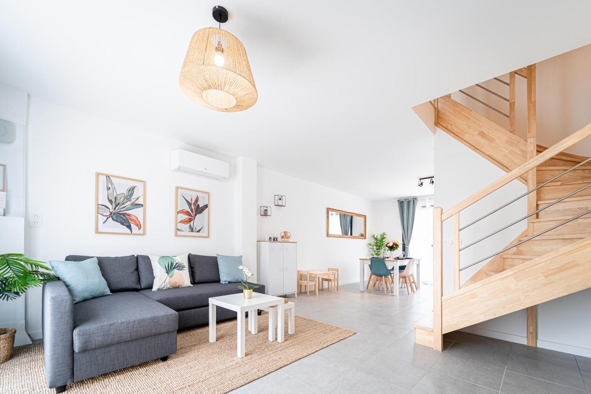 Le Cool Plex Duplex Avec Jardin, Disney 10Mn Esbly Luaran gambar