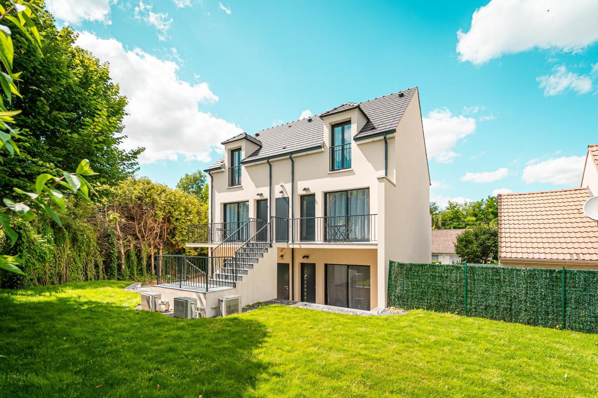 Le Cool Plex Duplex Avec Jardin, Disney 10Mn Esbly Luaran gambar